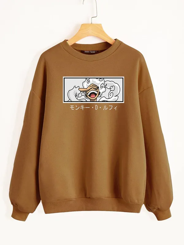 Khaki_Graphic_Print_Fleece_Full_Sleeve_Round_Neck_Sweatshirt_For_Men_&_Women