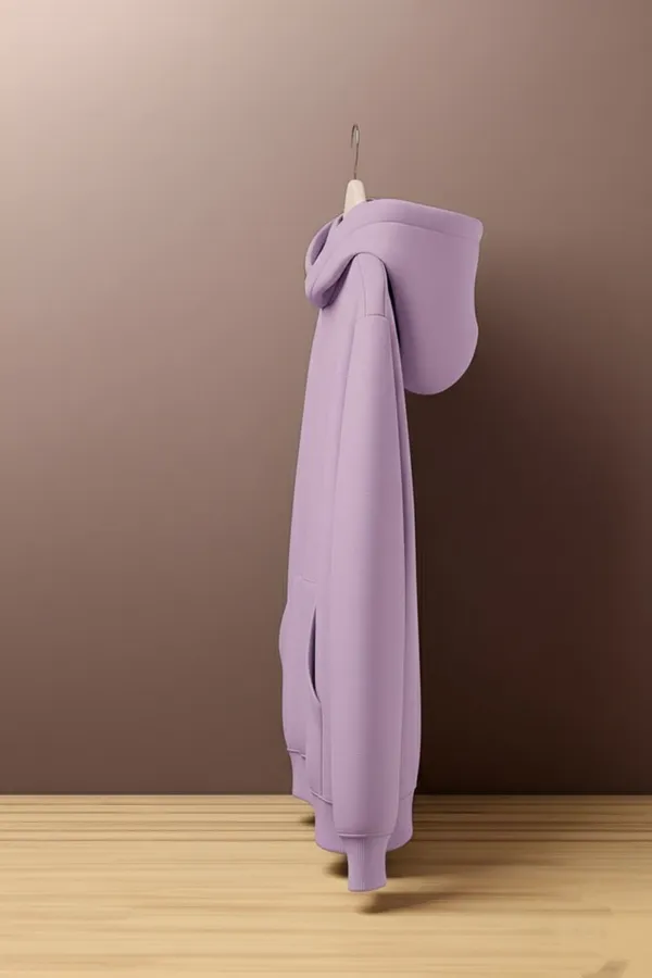 Purple_Solid_Polycotton_Full_Sleeve_Hooded_Neck_Sweatshirt_For_Men_&_Women