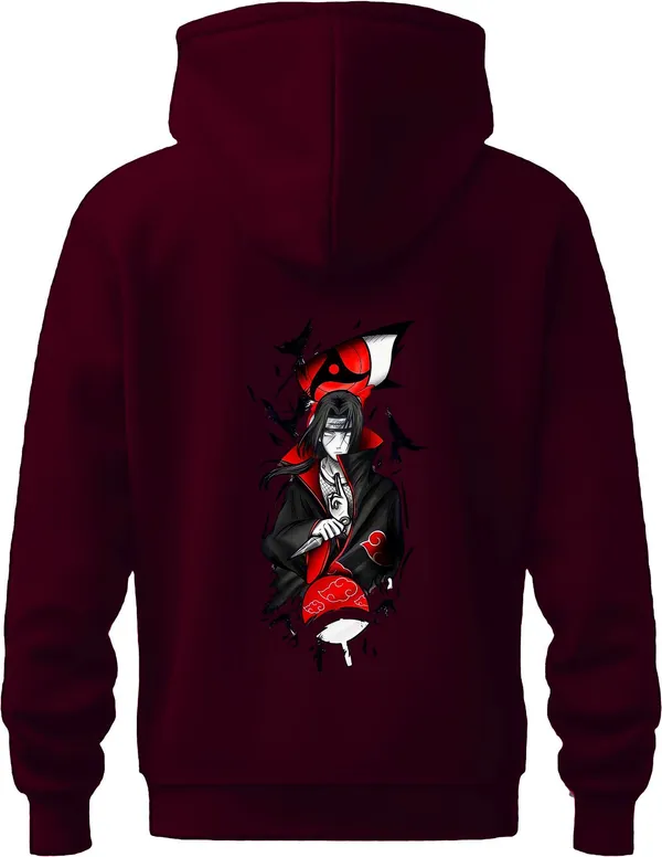 Maroon_Printed_Pure_Cotton_Full_Sleeve_Hooded_Neck_Sweatshirt_For_Men