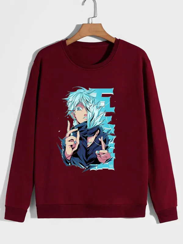 Maroon_Printed_Fleece_Full_Sleeve_Round_Neck_Sweatshirt_For_Men