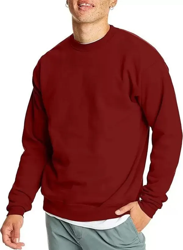 Maroon_Full_Sleeve_Solid_Men_Sweatshirt