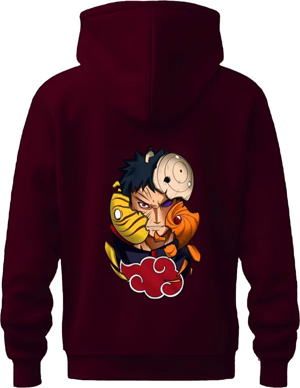Maroon_Printed_Pure_Cotton_Full_Sleeve_Hooded_Neck_Sweatshirt_For_Men