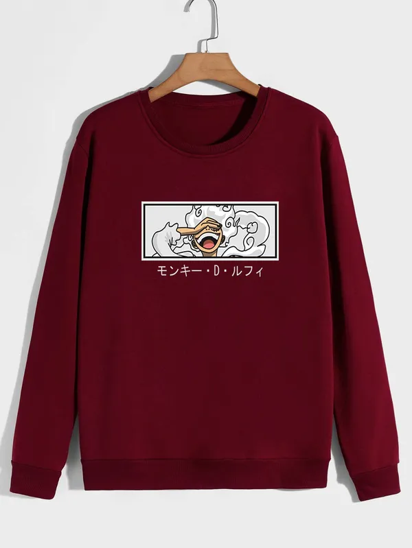 Maroon_Graphic_Print_Fleece_Full_Sleeve_Round_Neck_Sweatshirt_For_Men_&_Women