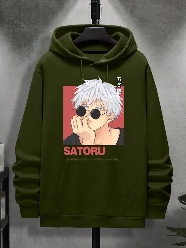 Olive_Printed_Fleece_Full_Sleeve_Hooded_Neck_Sweatshirt_For_Men_&_Women