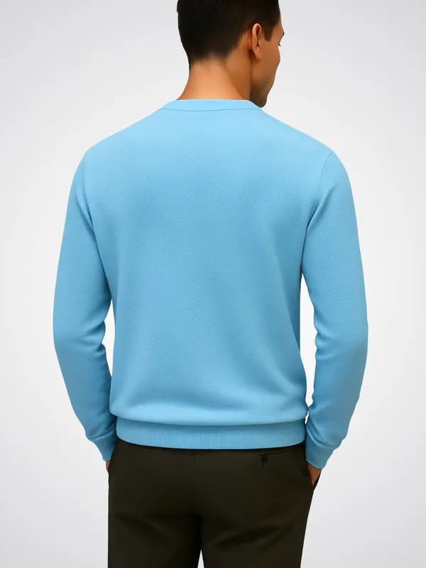 Blue_Solid_Fleece_Full_Sleeve_Round_Neck_Sweatshirt_For_Men