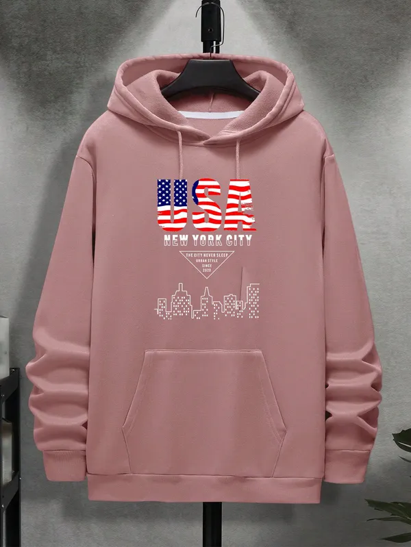 Pink_Printed_Fleece_Full_Sleeve_Hooded_Neck_Sweatshirt_For_Men_&_Women