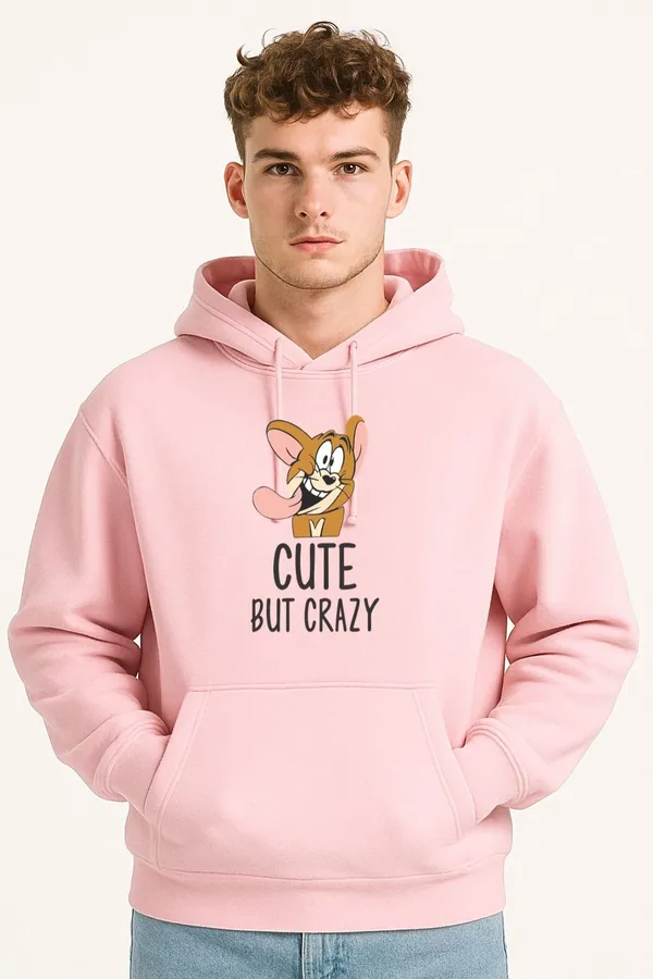 Pink_Printed_Fleece_Full_Sleeve_Hooded_Neck_Sweatshirt_For_Men