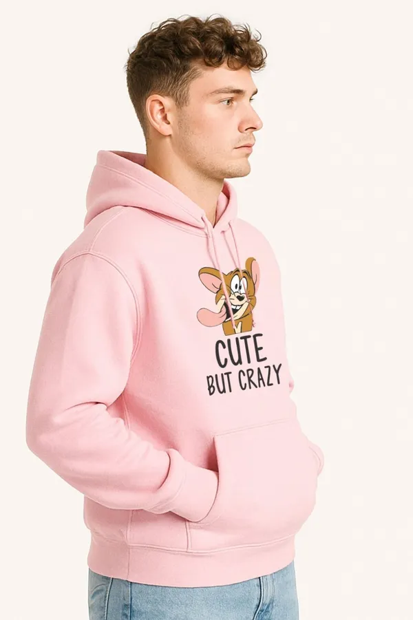 Pink_Printed_Fleece_Full_Sleeve_Hooded_Neck_Sweatshirt_For_Men