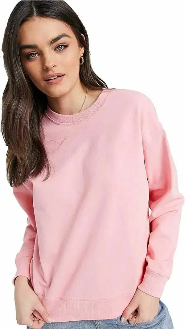 Pink_Solid_Wool_Full_Sleeve_Round_Neck_Sweatshirt_For_Women