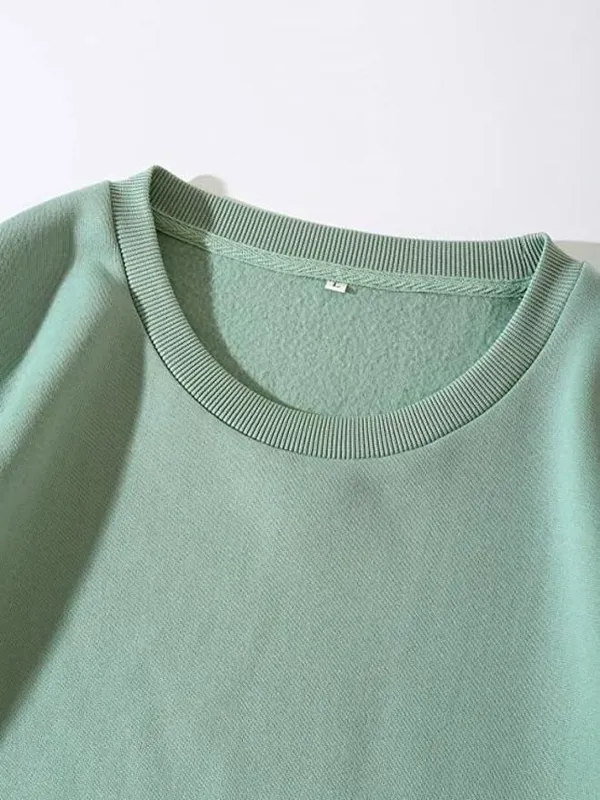 Pista_Green_Solid_Wool_Full_Sleeve_Round_Neck_Sweatshirt_For_Women