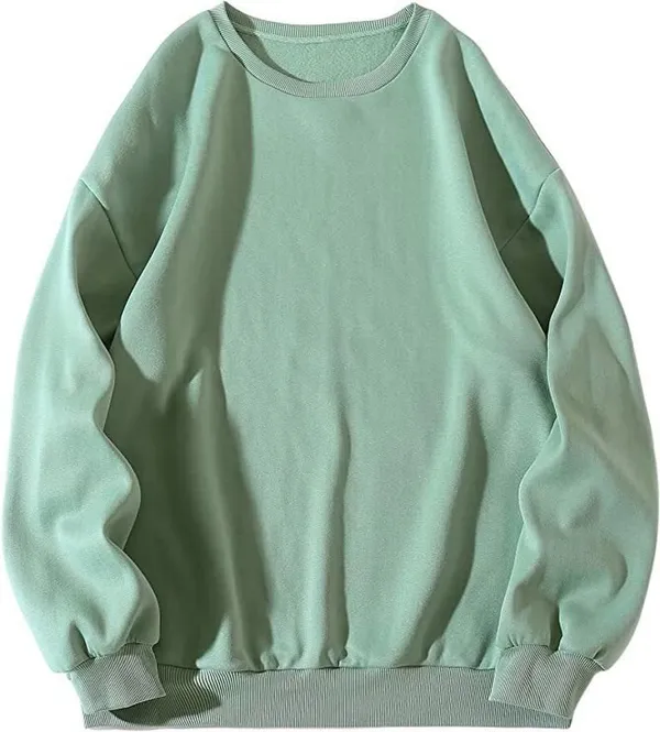 Pista_Green_Solid_Wool_Full_Sleeve_Round_Neck_Sweatshirt_For_Women