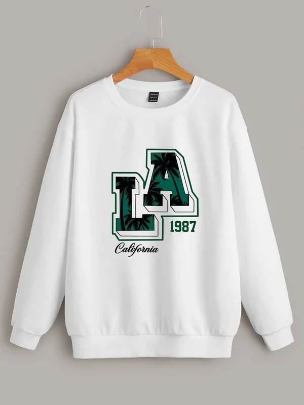 White_Printed_Fleece_Full_Sleeve_Round_Neck_Sweatshirt_For_Men_&_Women