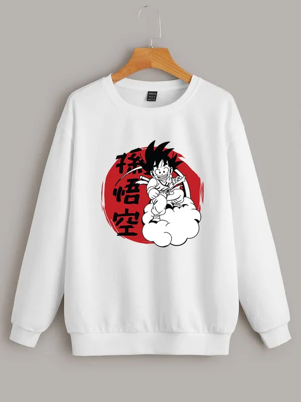 White_Graphic_Print_Fleece_Full_Sleeve_Round_Neck_Sweatshirt_For_Men_&_Women