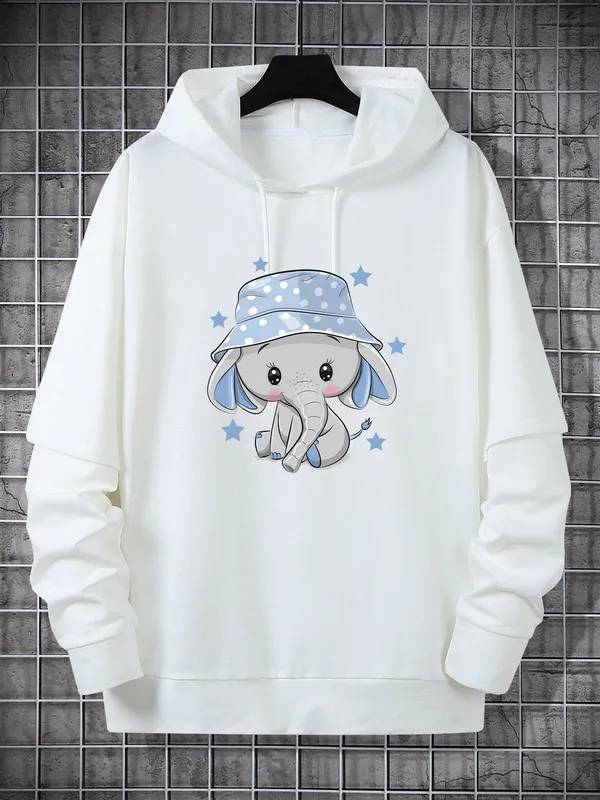 White_Graphic_Print_Fleece_Full_Sleeve_Hooded_Neck_Sweatshirt_For_Men_&_Women