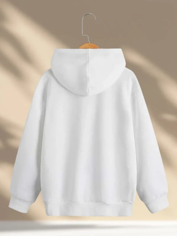 White_Solid_Cotton_Blend_Full_Sleeve_Hooded_Neck_Sweatshirt_For_Men_&_Women