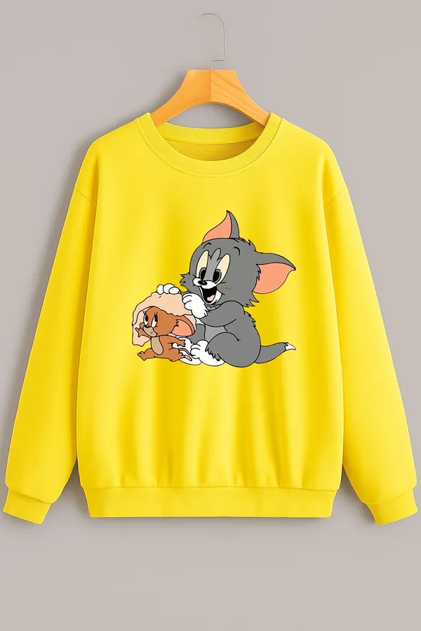 Yellow_Graphic_Print_Fleece_Full_Sleeve_Round_Neck_Sweatshirt_For_Men_&_Women