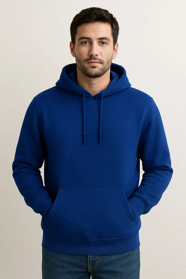 Blue_Solid_Cotton_Fleece_Blend_Full_Sleeve_Hooded_Neck_Sweatshirt_For_Men