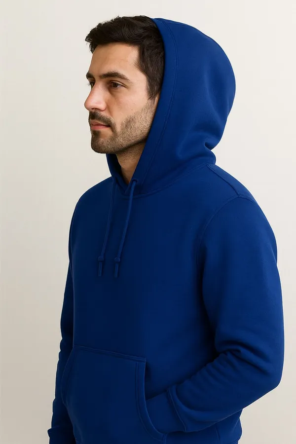 Blue_Solid_Cotton_Fleece_Blend_Full_Sleeve_Hooded_Neck_Sweatshirt_For_Men