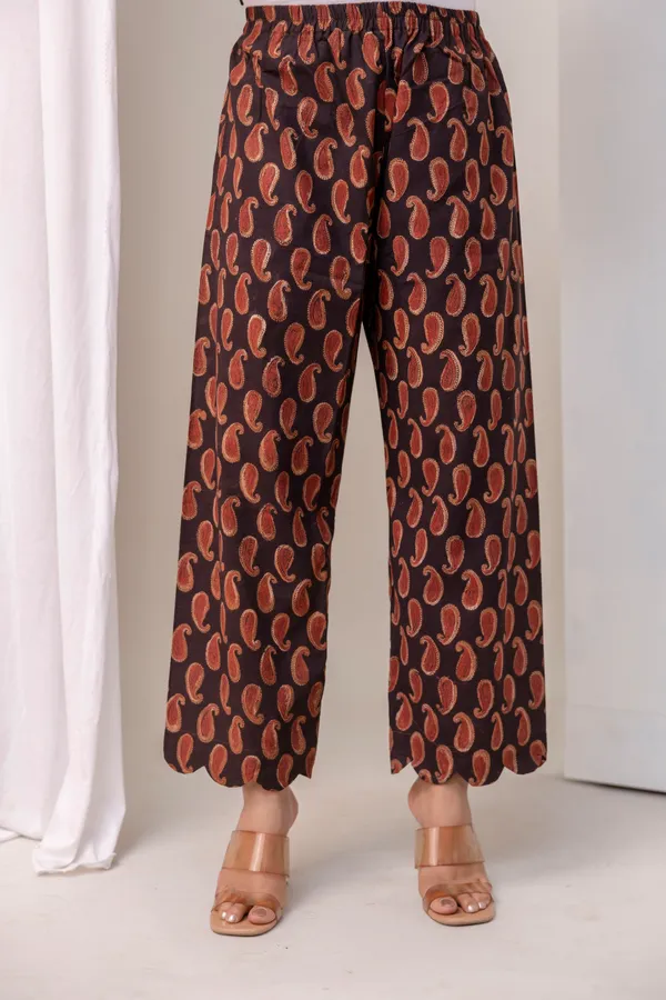 Brown_And_Black_Pure_Cotton_Premium_A_Line_Suit_For_Women