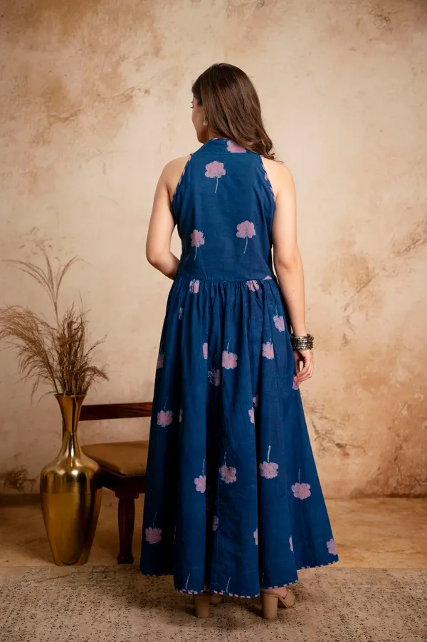 Blue_Cotton_Floral_Print_V_Neck_Maxi_Dress_for_Women