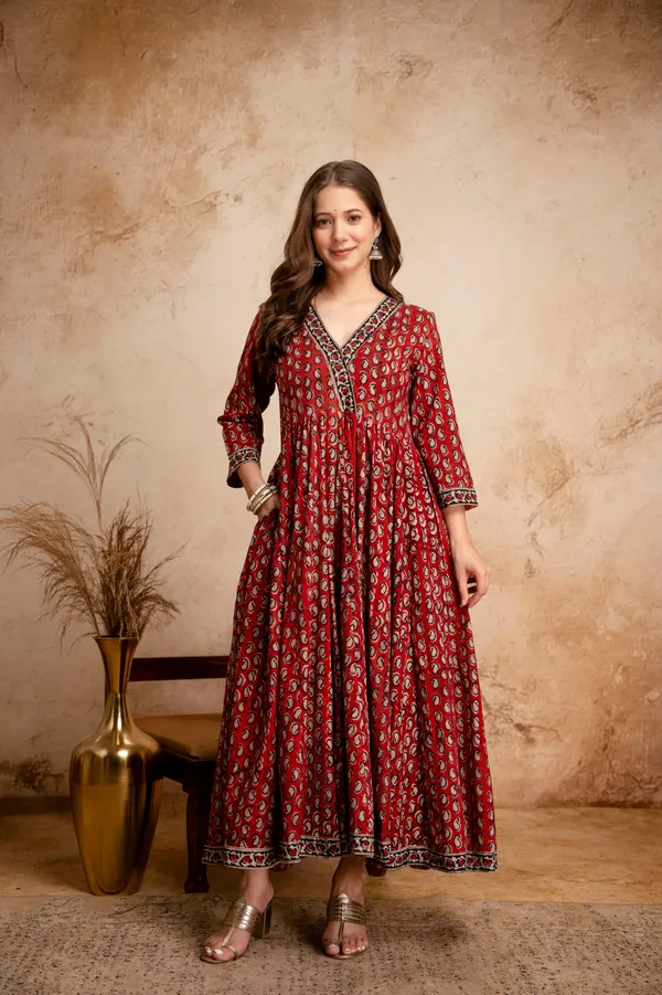 Red_Printed_Anarkali_Gown_with_Dupatta_for_Women