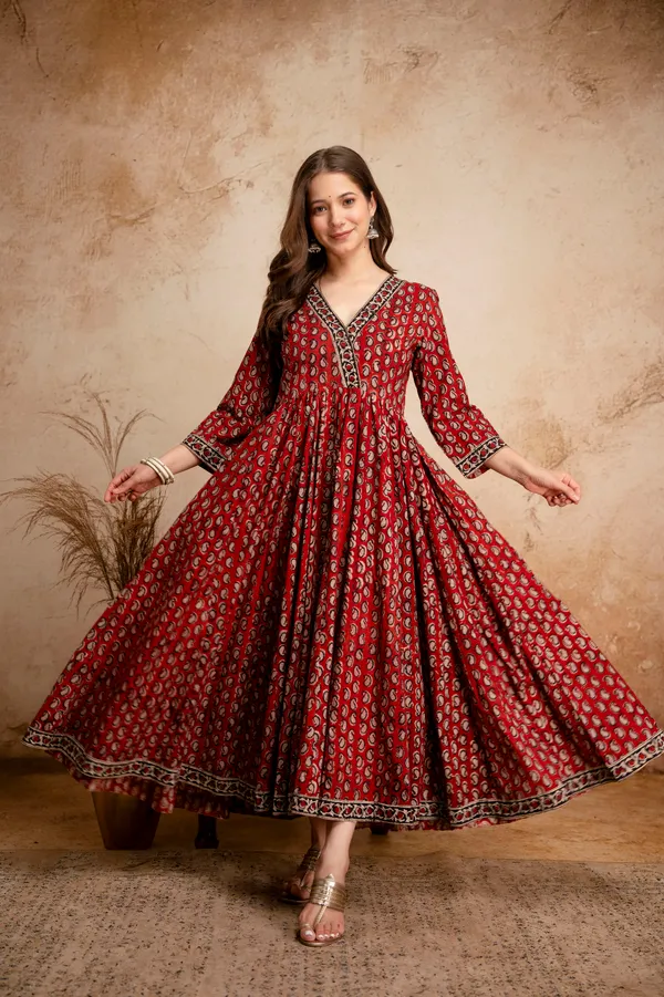 Red_Printed_Anarkali_Gown_with_Dupatta_for_Women