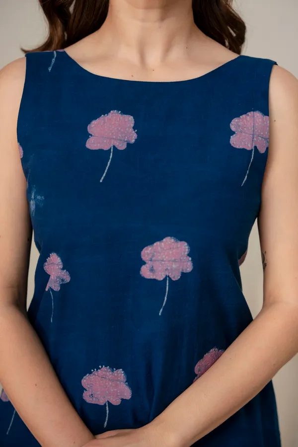 Blue_Cotton_Floral_Print_Sleeveless_Shift_Dress_for_Women