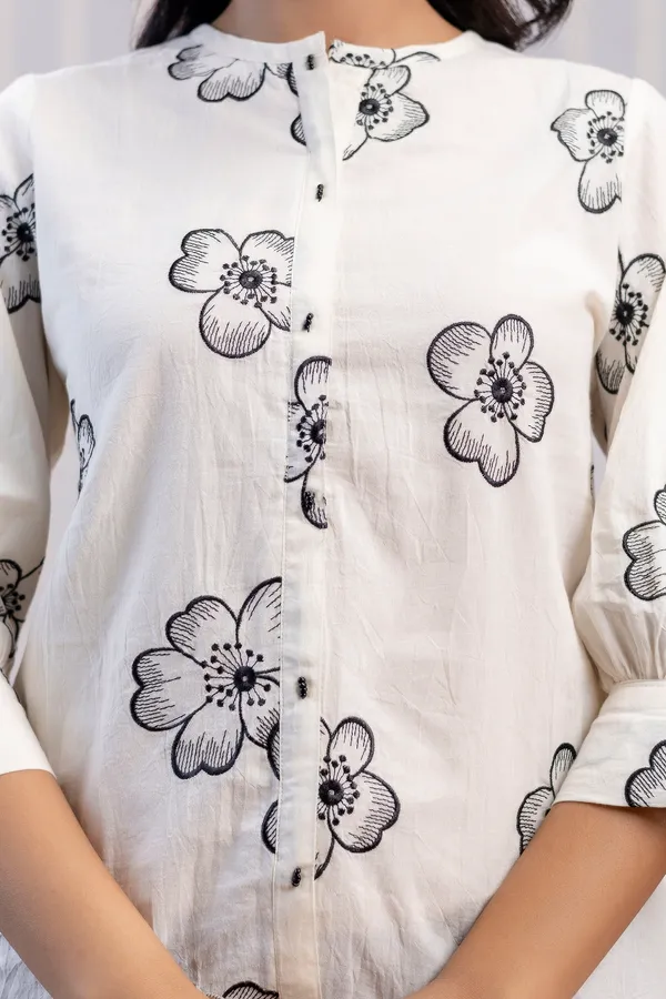 White_Pure_Cotton_Premium_Top_For_Women