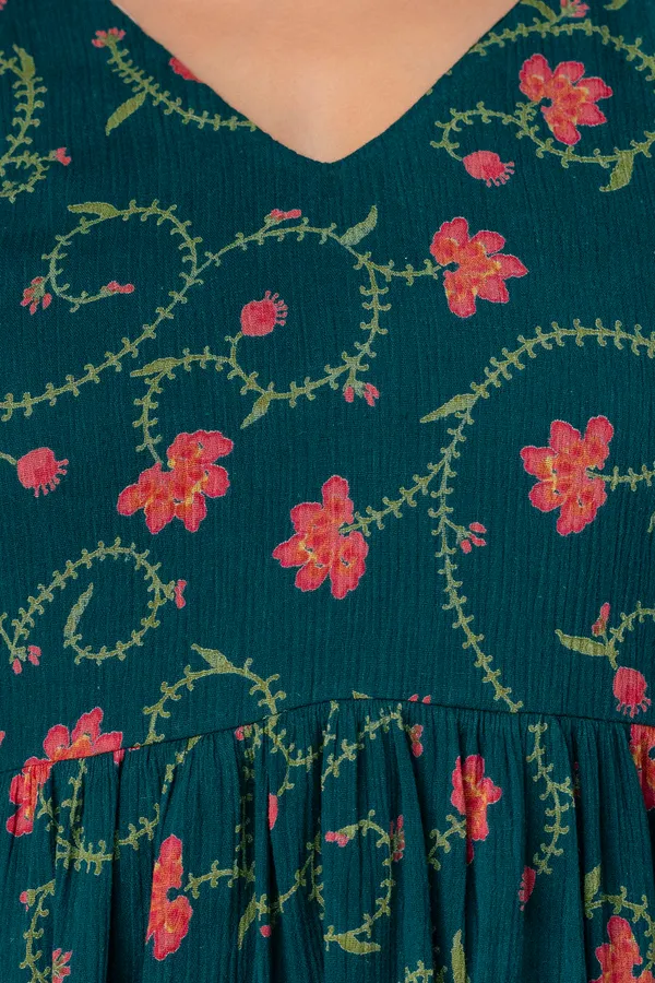 Green_Pure_Cotton_Premium_Midi_Dresses_For_Women