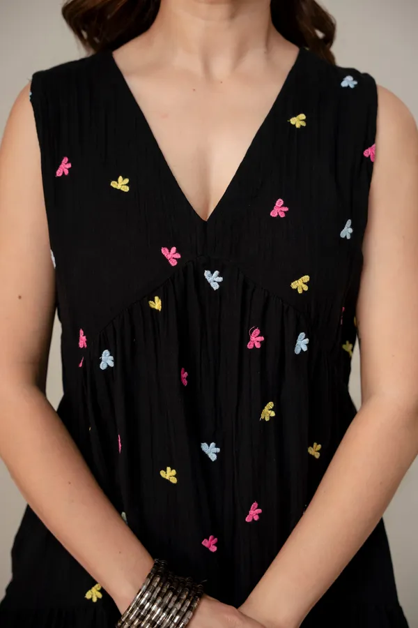 Black_Cotton_Floral_Print_Tiered_Fit_and_Flare_Dress_for_Women