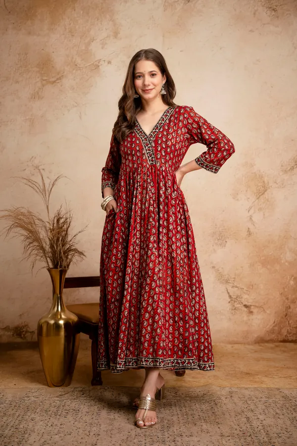 Red_Printed_Anarkali_Gown_with_Dupatta_for_Women