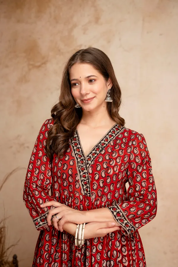 Red_Printed_Anarkali_Gown_with_Dupatta_for_Women