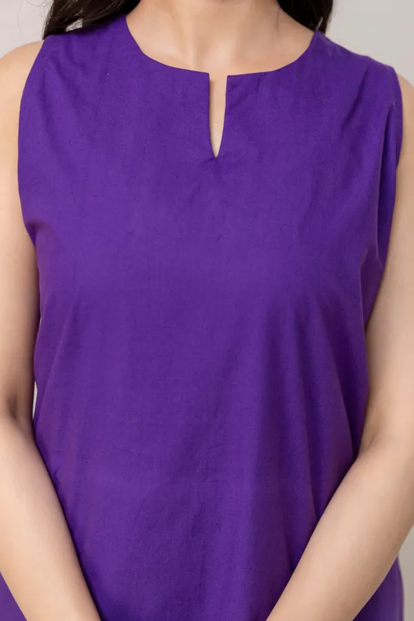 Purple_Pure_Cotton_Premium_Coord_Set_Farsi_For_Women