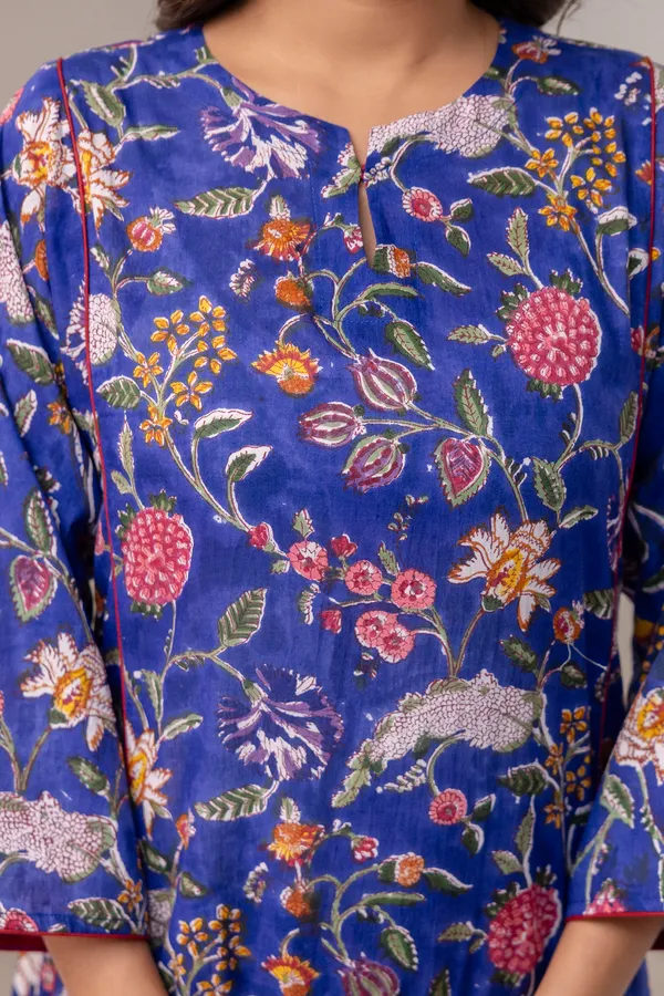 Blue_Pure_Cotton_Premium_A_Line_Suit_For_Women