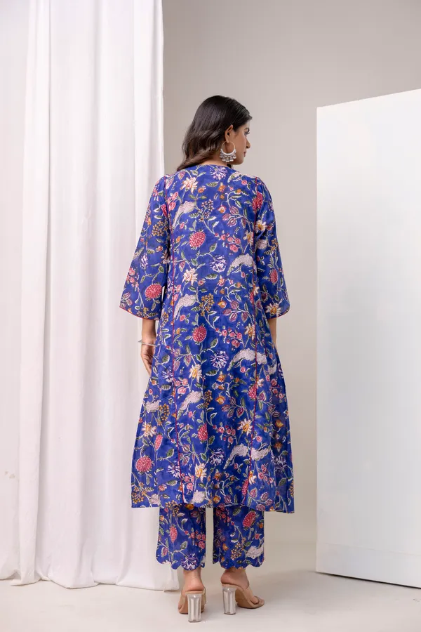 Blue_Pure_Cotton_Premium_A_Line_Suit_For_Women