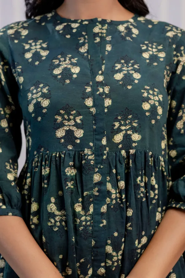 Green_Pure_Cotton_Premium_A_Line_Kurta_For_Women