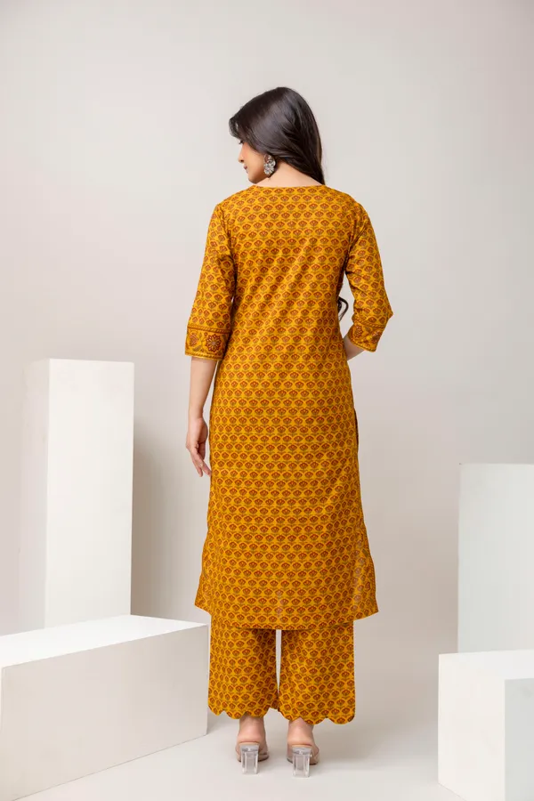 Mustard_Yellow_Pure_Cotton_Premium_Straight_Suit_For_Women