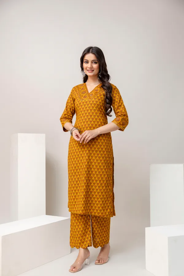 Mustard_Yellow_Pure_Cotton_Premium_Straight_Suit_For_Women