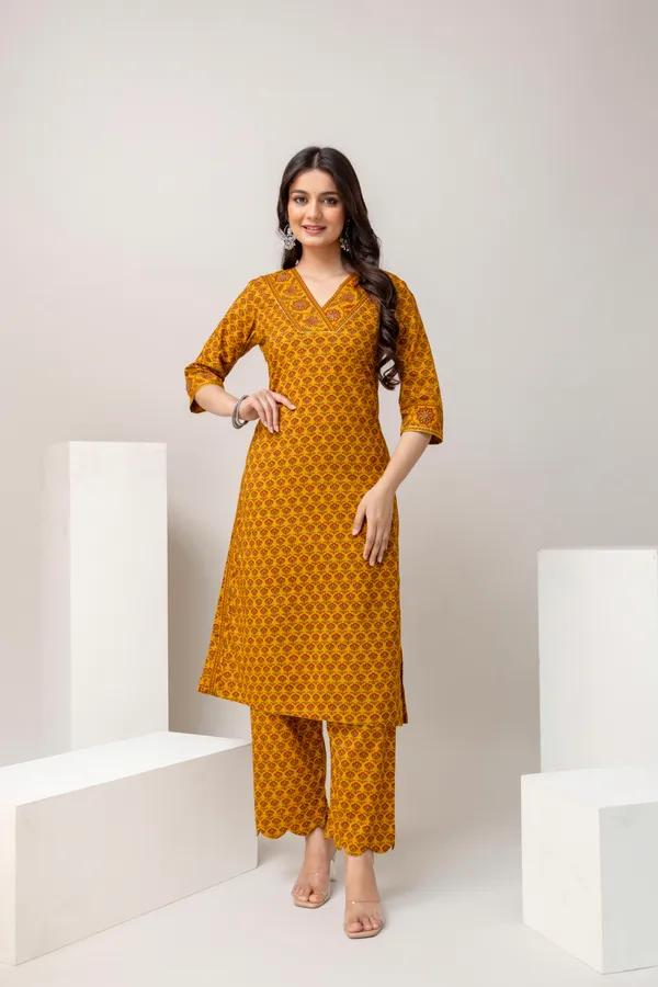 Mustard_Yellow_Pure_Cotton_Premium_Straight_Suit_For_Women