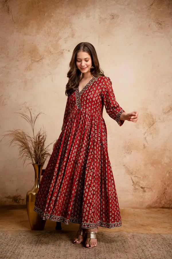 Red_Printed_Anarkali_Gown_with_Dupatta_for_Women
