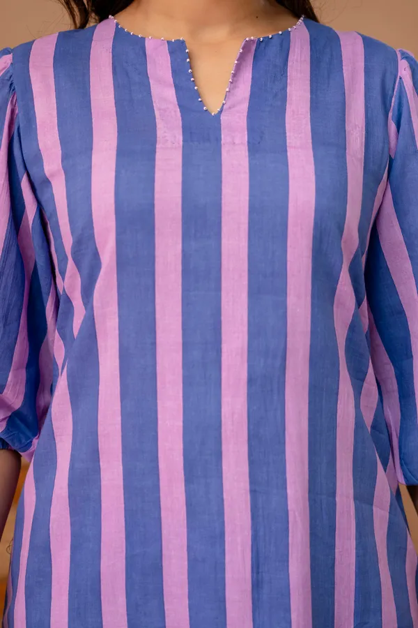 Blue_And_Pink_Pure_Cotton_Premium_Straight_Suit_For_Women