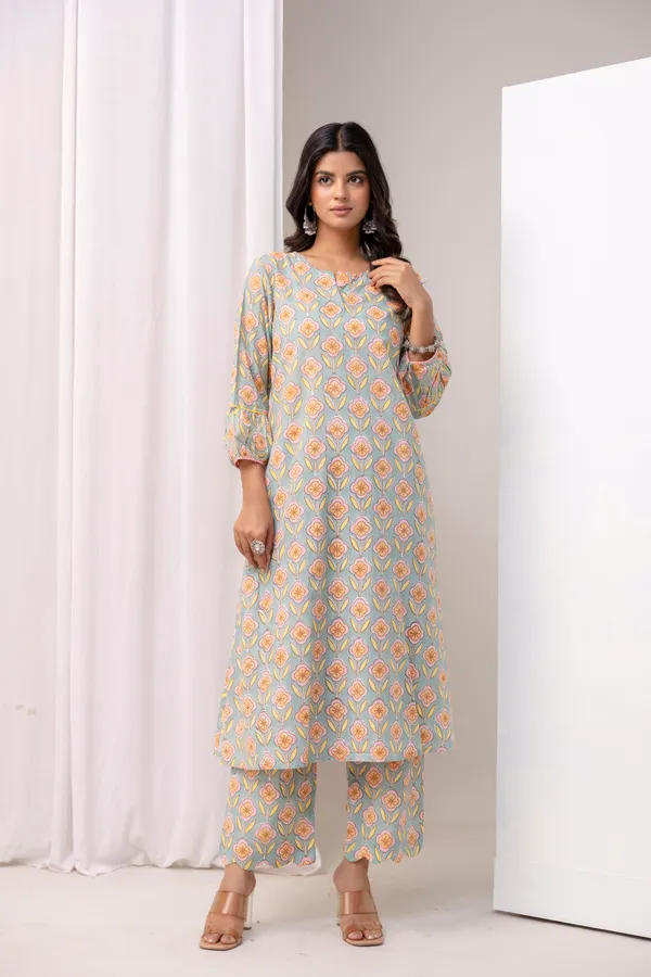 Pastel_Sky_Blue_Pure_Cotton_Premium_Angarkha_Set_For_Women