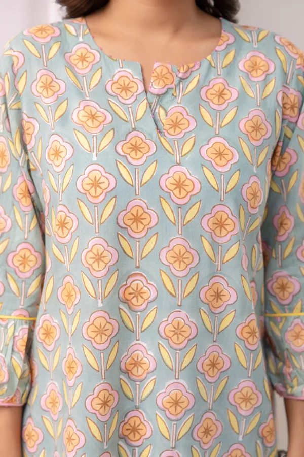 Pastel_Sky_Blue_Pure_Cotton_Premium_Angarkha_Set_For_Women