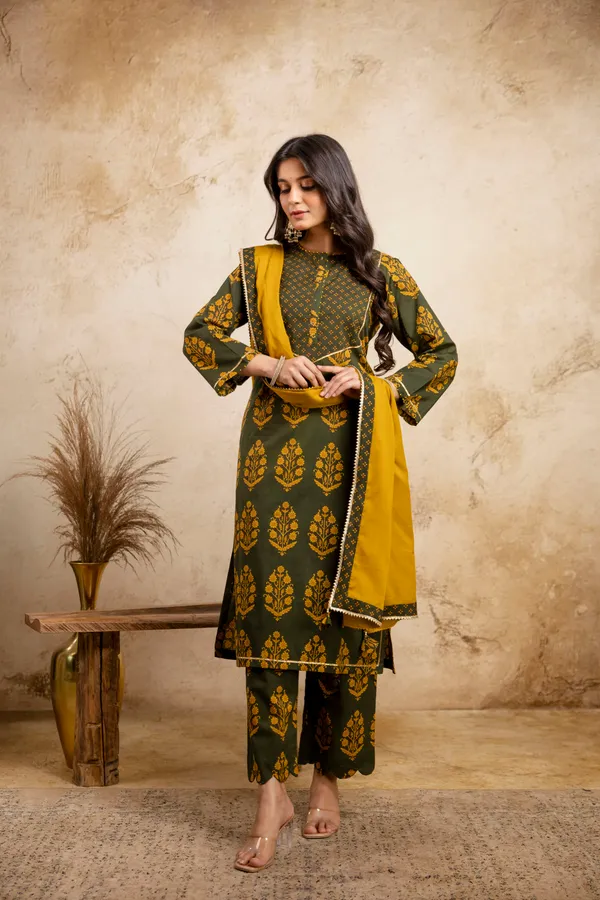 Dark_Muted_Teal_Pure_Cotton_Premium_Straight_Suit_Without_Dupatta_For_Women