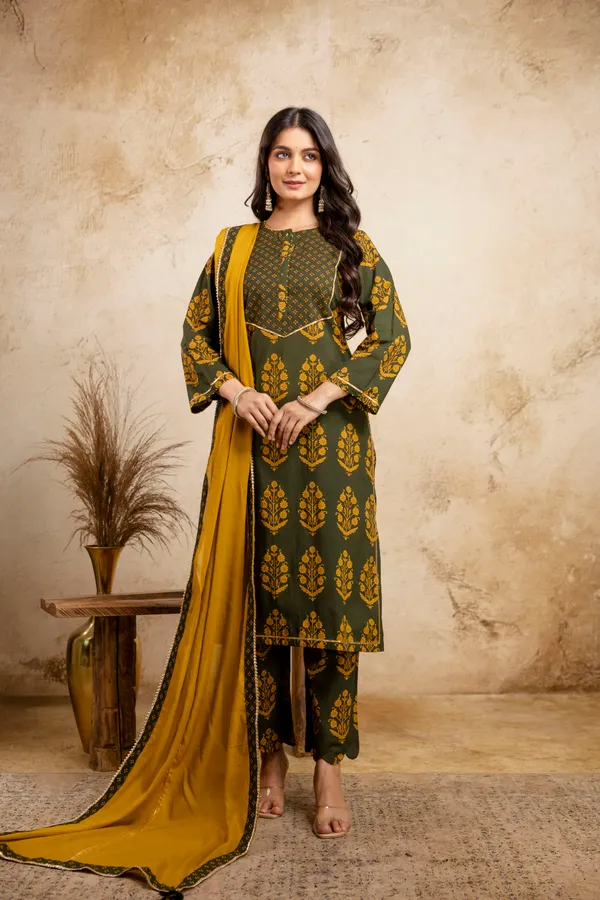 Dark_Muted_Teal_Pure_Cotton_Premium_Straight_Suit_Without_Dupatta_For_Women