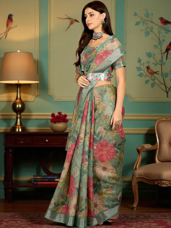 Blooming_Garden_LINEN_Saree_|_PREMIUM_SARE