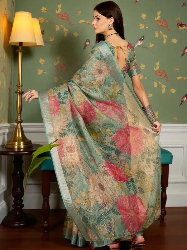 Blooming_Garden_LINEN_Saree_|_PREMIUM_SARE