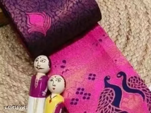 Deep_Wine_Purple_&_Rani_Pink_Jacquard_Silk_Saree_–_Royal_Peacock_Pallu_Traditional_Festive_Saree_with_Blouse_Piece