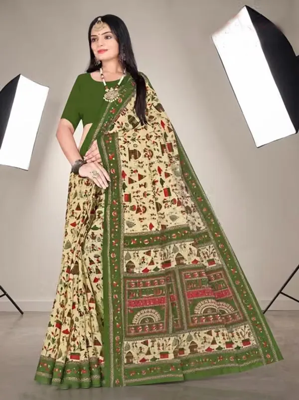 Heritage_Canvas_Pure_Linen_Cotton_Saree