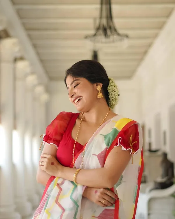 Multicolor_Premium_Linen_With_Soft_Linen_Feel_&_Jalar_Saree_For_Women